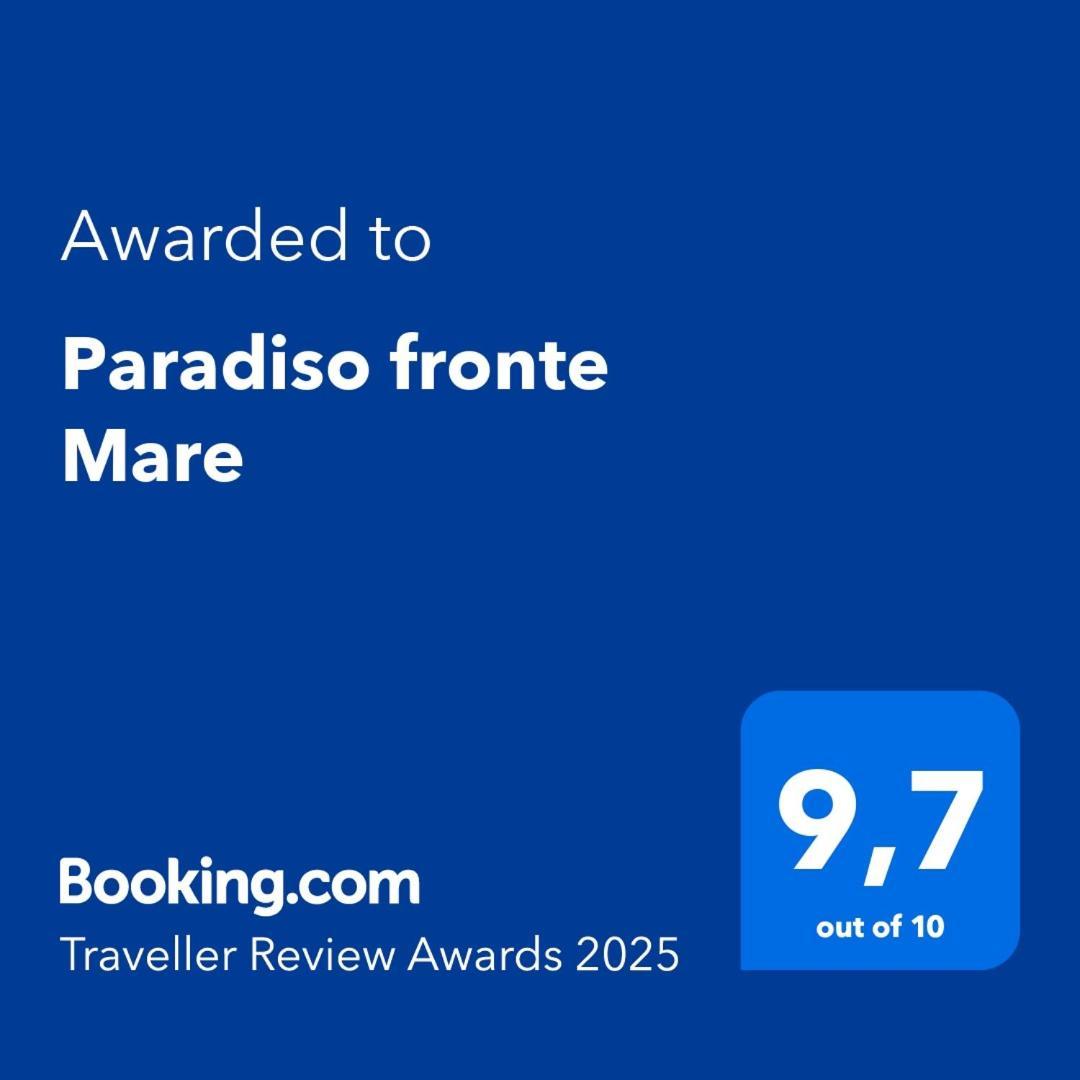 巴尼阿尼奥内Paradiso Fronte Mare别墅 外观 照片